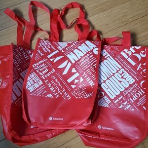 3 Small Lululemon bags
